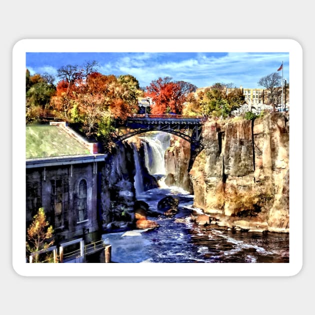 Paterson NJ - Paterson Great Falls Sticker by SusanSavad